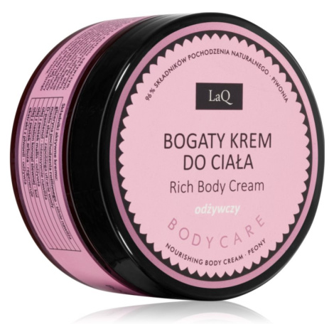 LaQ Kitten Peony vyživující tělový krém 200 ml