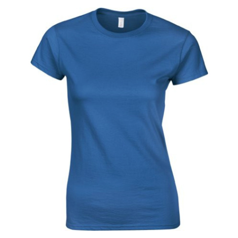 Dámské měkčené bavlněné tričko Softstyle Gildan