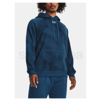 Mikina Under Armour UA Rival Fleece Printed HD M - modrá X