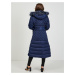 Tmavě modrý dámský péřový kabát Guess Marlene