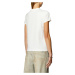 Tričko diesel t-slax-n1 t-shirt bílá