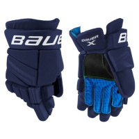 Bauer X GLOVE JR Dětské hokejové rukavice, tmavě modrá, velikost