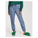 Modré dámské pyžamové flanelové kalhoty GAP