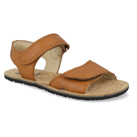 Barefoot sandály Koel - Ashley Napa Cognac hnědé Koel4kids