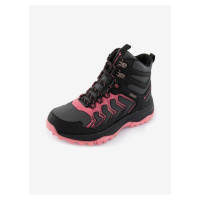 Růžovo-černé dámské kotníkové outdoorové boty ALPINE PRO Guiba