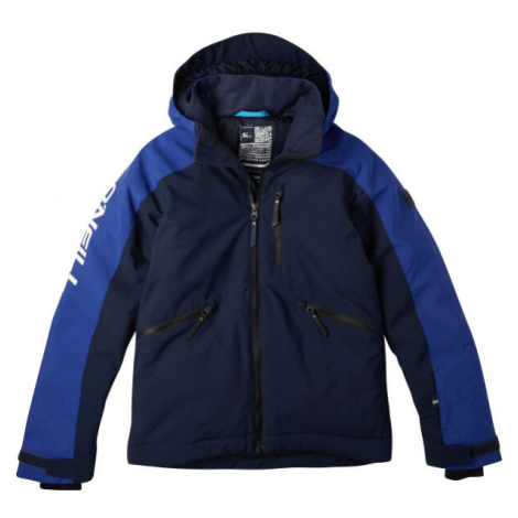 O'Neill DIABASE Chlapecká lyžařská/snowboardová bunda, tmavě modrá, velikost