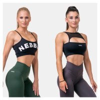 NEBBIA - Sportovní podprsenka Classic HERO 579 (black) - NEBBIA