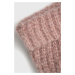 Čepice Answear Lab růžová barva, z husté pleteniny