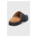 Kožené sandály Camper Brutus Sandal dámské, černá barva