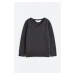 H & M - Pletený svetr - šedá