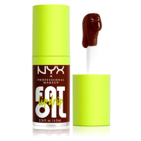 NYX Professional Makeup Fat Oil Lip Drip olej na rty odstín 08 Status Update 4,8 ml