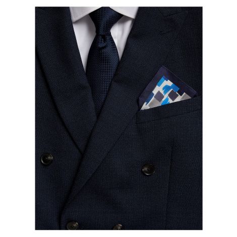 Pánská sada hedvábného klopového kapesníku a kravaty Marks & Spencer
