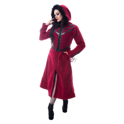 kabát dámský CHEMICAL BLACK - FINAL - RED