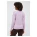 Bavlněný svetr Lauren Ralph Lauren dámský, fialová barva,