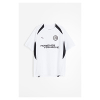 H & M - Fotbalové tričko z DryMove™ - bílá