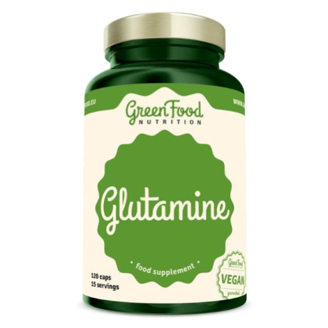 GreenFood Nutrition Glutamin 120 kapslí