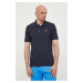 Polo tričko Lyle & Scott tmavomodrá barva, s aplikací