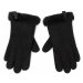 Ugg W Shorty Glove W Leather Trim 17367