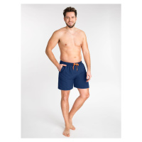 Yoclub Man's Swimsuits Men's Beach Shorts Navy Blue