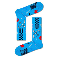 Ponožky Happy Socks Zodiac Sagittarius tyrkysová barva