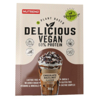 Nutrend DELICIOUS VEGAN PROTEIN 5 x 30 ČOKOLÁDA + LÍSKOVÝ OŘECH Protein, , velikost