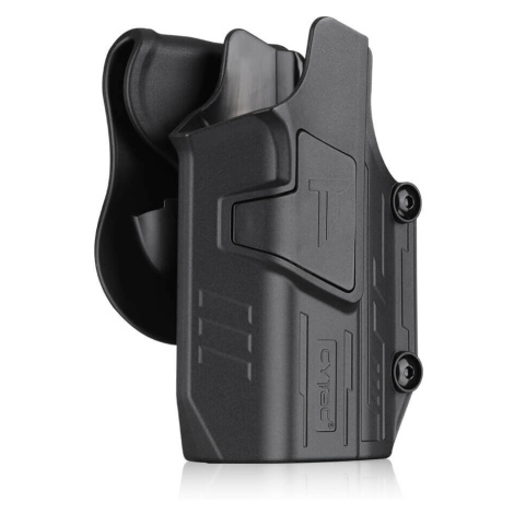 Univerzální pouzdro pistol/svítilna Mega-Fit Cytac®, pádlo – pravá strana, Černá