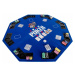 Garthen 57372 Skládací pokerová podložka - modrá