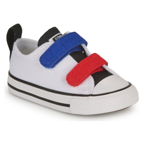 Converse INFANT CONVERSE CHUCK TAYLOR ALL STAR 2V EASY-ON SUMMER TWILL LO Bílá