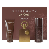 Afnan Supremacy In Oud - parfémovaný extrakt 100 ml + sprchový gel 150 ml + deodorant ve spreji 