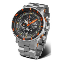 Vostok Europe Lunochod-2 Multifuncional Line YM86-620A506B - Náhradní oranžový silikonový řemíne