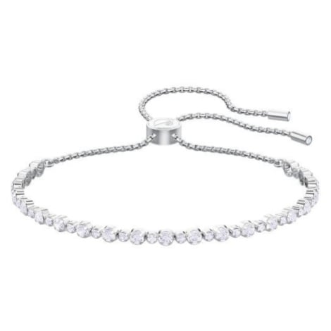 Swarovski Třpytivý náramek s čirými krystaly Subtle 5465384