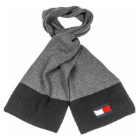 Tommy Hilfiger Scarf - BIG FLAG SCARF dark grey