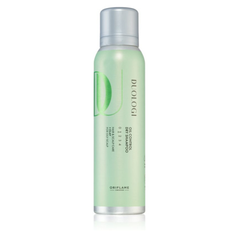 Oriflame DUOLOGI suchý šampon pro absorpci přebytečného mazu a pro osvěžení vlasů 150 ml