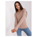 Sweter PM SW Y model 18904813 ciemny bezowy - FPrice