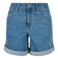 Ladies Organic Stretch Denim 5 Pocket Shorts - clearblue washed