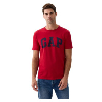 GAP BASIC LOGO Pánské tričko, červená, velikost