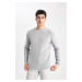 DEFACTO Standard Fit Crew Neck Knitwear Sweater