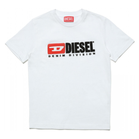Tričko diesel tdiegodive maglietta bílá