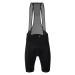 SANTINI Cyklistické kalhoty krátké s laclem - MAX CUBO - černá