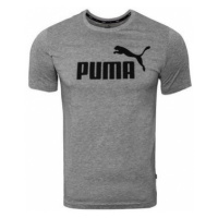Puma Ess Logo Tee Šedá