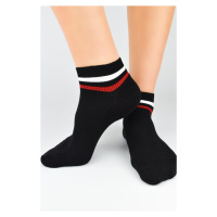 Pánské ponožky Noviti ST043 - kotníkové Černá