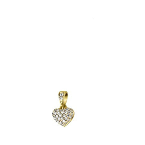 Diamond Spot Diamantový přívěsek ve tvaru srdce 540030Y Au585/1000 0.44g