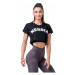 Dámský volný crop top Nebbia Fit a Sporty 583 Black