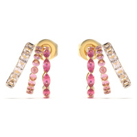 Guess Dámské pozlacené náušnice Crazy Earrings JUBE03307JWYGPKT/U