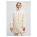 Dámský oversized Sherpa Quilted Coat softseagrass/white sand