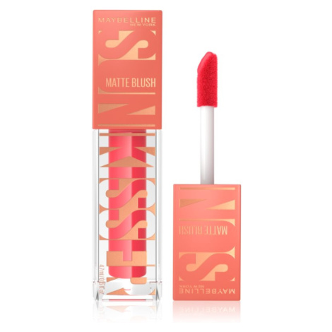 MAYBELLINE NEW YORK Sunkisser Matte tekutá tvářenka s matným efektem odstín 30 Pink Mirage 4.7 m