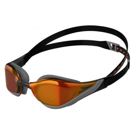 Plavecké brýle speedo fastskin pure focus mirror černo/oranžová