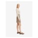 Hnědo-šedá kostkovaná sukně Tom Tailor