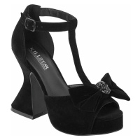 boty na podpatku dámské - Ravenette Pumps - KILLSTAR - KSRA005124