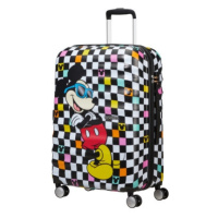 AT Dětský kufr Wavebreaker Disney Spinner 67/26 Mickey Check, 47 x 26 x 67 (85670/A080)